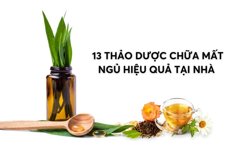 Chữa mất ngủ với thảo dược được nhiều người ưa chuộng