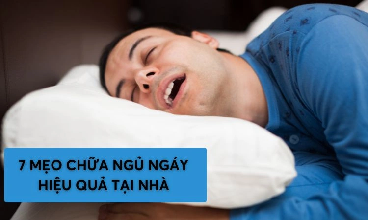 Ngủ ngáy có thể khắc phục tại nhà bằng các mẹo đơn giản 