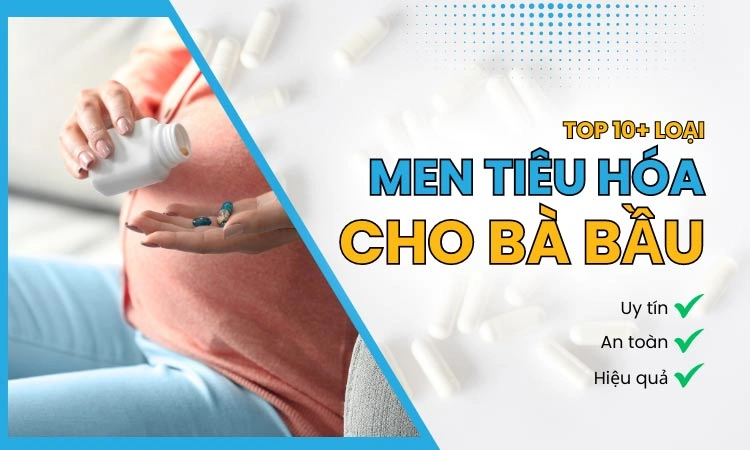 men tiêu hoá cho bà bầu