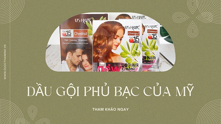 dầu gội phủ bạc của mỹ