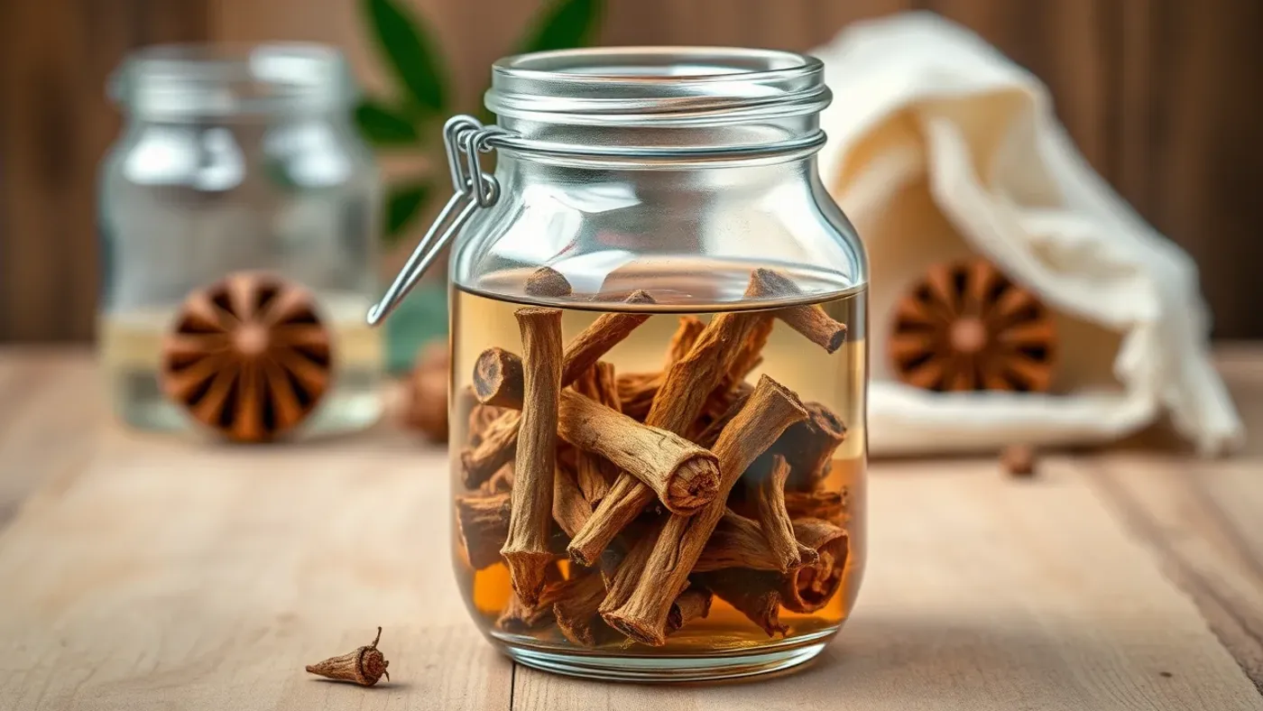 Rễ đinh lăng ngâm rượu