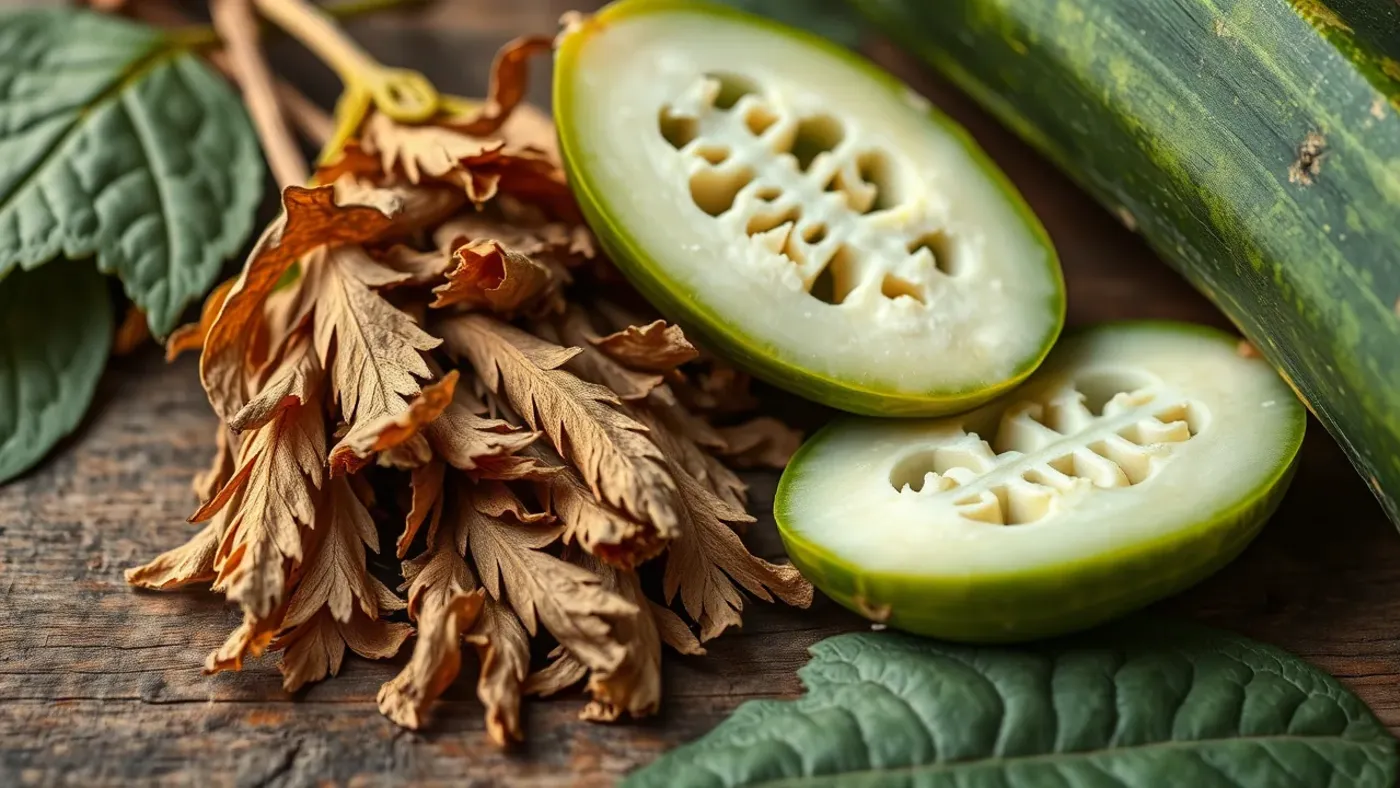 Dây thìa canh và mướp đắng hỗ trợ hạ đường huyết