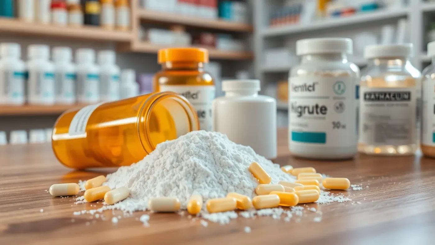 Viên uống và bột magnesium citrate
