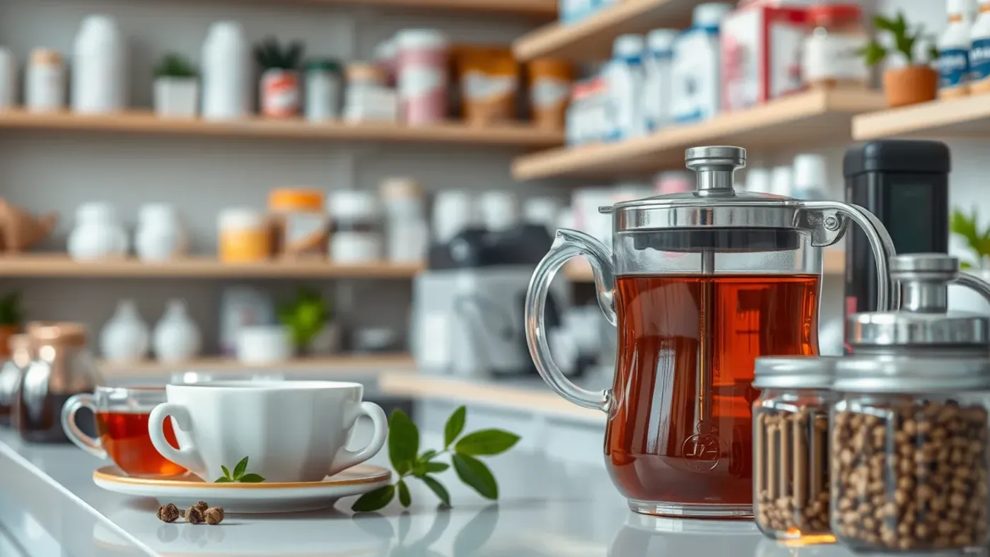 Hình ảnh trà thảo dược