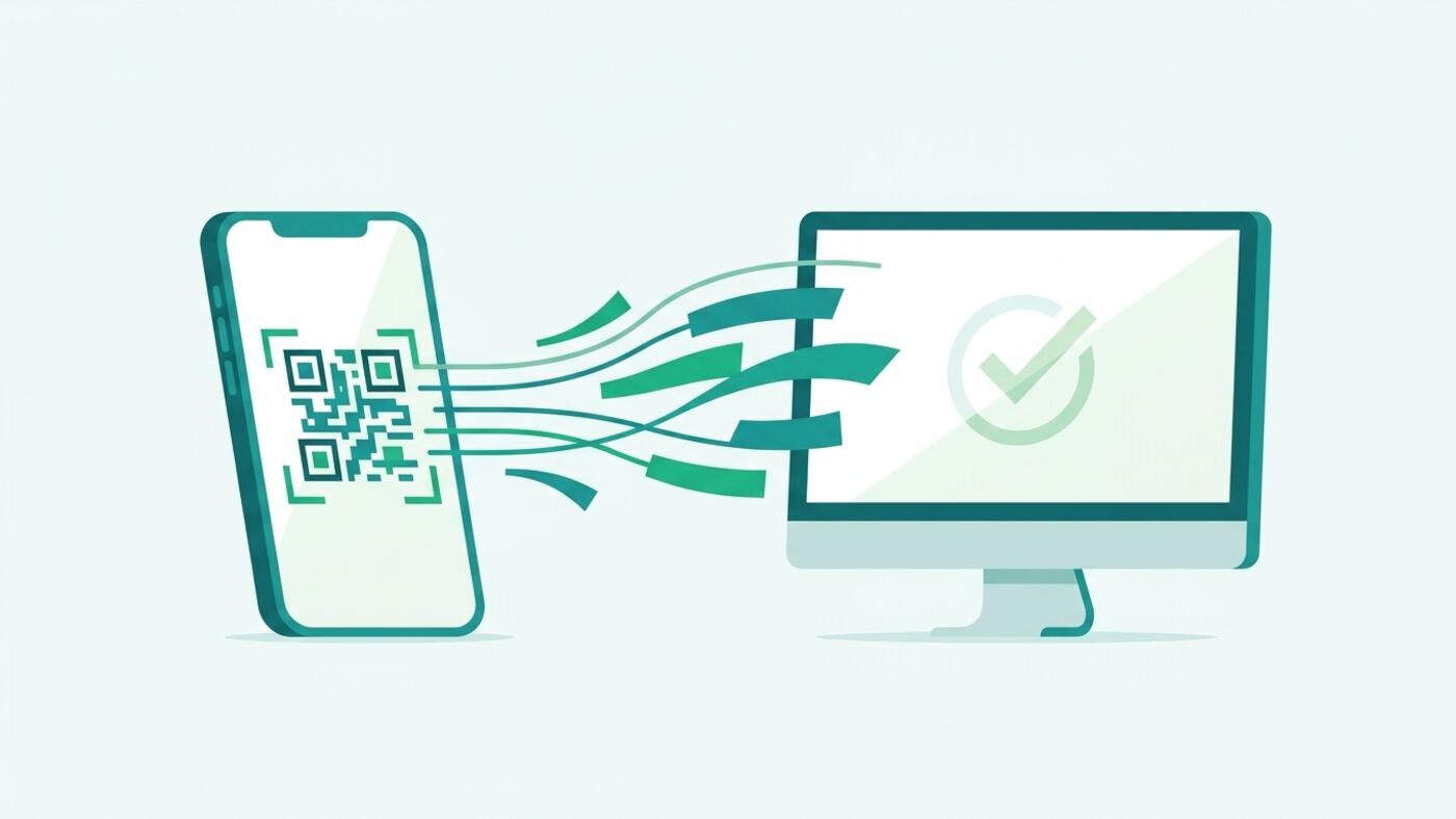 Minh hoạ quy trình tạo mã qr thanh toán cho cửa hàng
