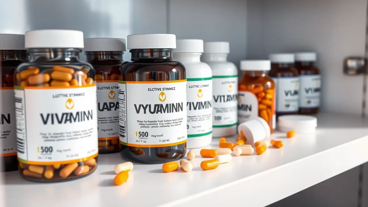 Bảo quản vitamin ở nơi khô ráo, tránh ánh sáng mặt trời